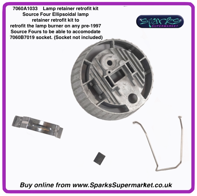 7060A1033 Lamp retainer retrofit kit for pre 1997 lanterns