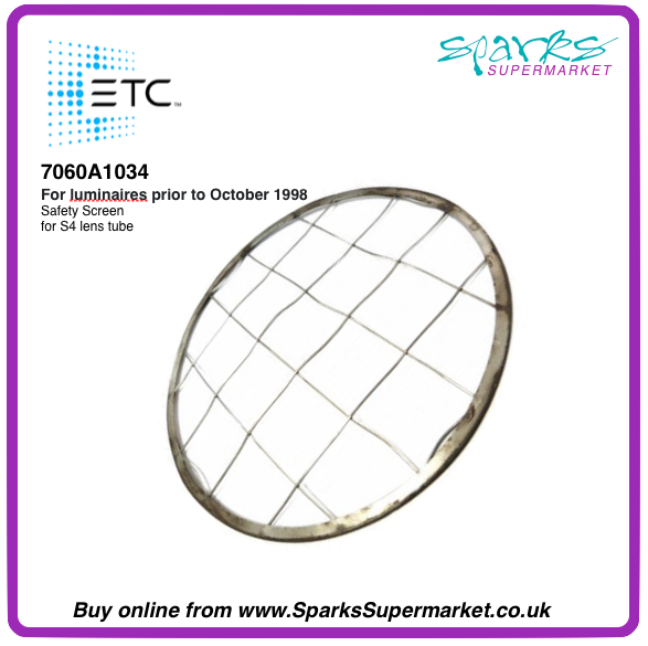7060A1034 Safety Screen for S4 lens tube (Pre October 1998)