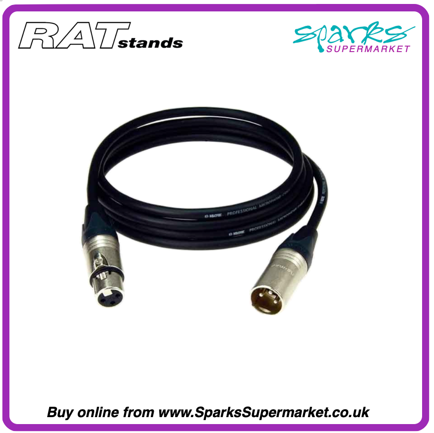 RATStands 74Q32-023 XLR Extension lead 2m
