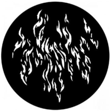 Rosco Gobo 77775 Fire/Waves