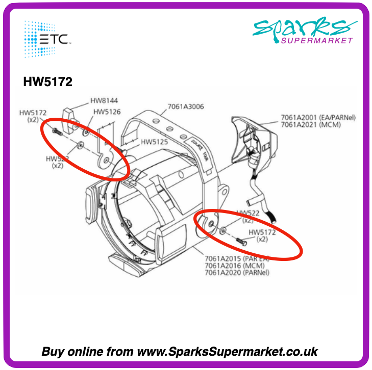 HW5172 Bolt, hex 1/4-20 x 3/4”, black zinc