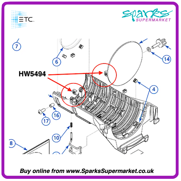 HW5494 Nut 1/4-20 7/16 7/32T Square