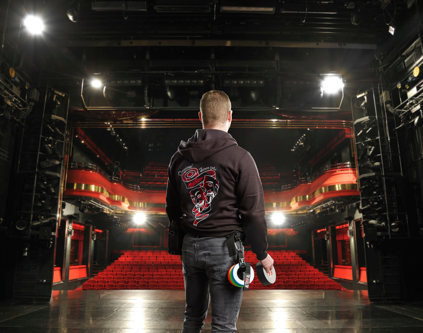 Blacktak™ Roll 25m x 50mm - Self Adhesive Light Masking Foil Tape