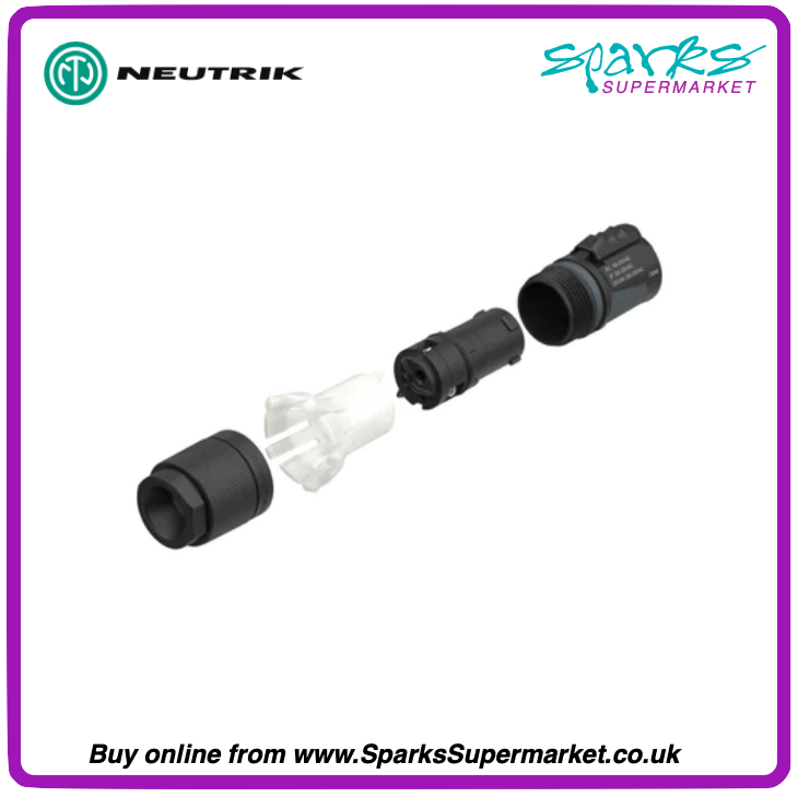 PowerCON True1 Socket, 10mm to 16mm, 250V AC, 16A - NAC3F-TRUE1-L