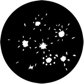 Rosco Gobo 73653 Fireworks 3C