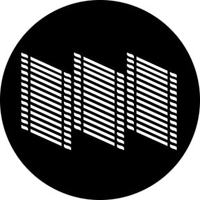 Rosco Gobo 76567 Blinds