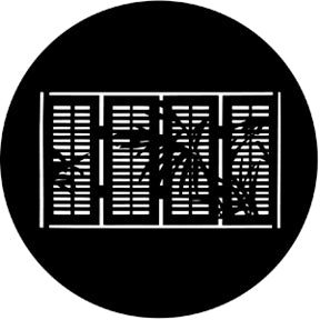 Rosco Gobo 77542 Tropical Window