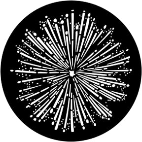 Rosco Gobo 77767 Fireworks 2