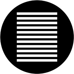 Rosco Gobo 77904 Venetian Blind 2
