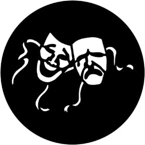 Rosco Gobo 77936 Comedy And Tragedy
