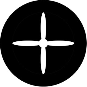 Rosco Gobo 78410 Propeller 4 Inverted