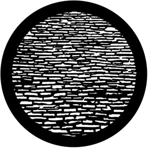 Rosco Gobo 78452 Slate Roof