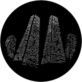 Rosco Gobo 79025 Tall Towers