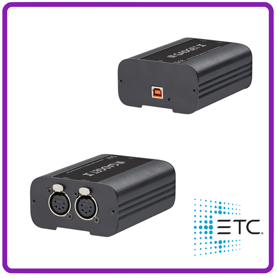 ETC GADGET II, USB TO 2 X DMX / RDM INTERFACE