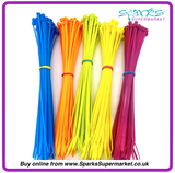 FLUORESCENT CABLE TIES