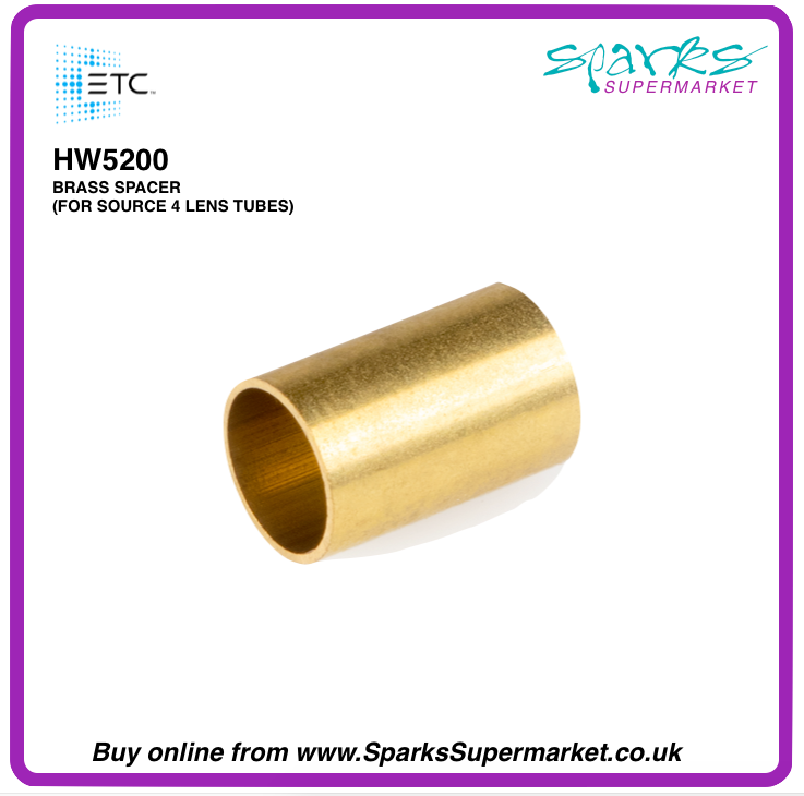 HW5200 Brass Spacer (For Source 4 lens Tube)