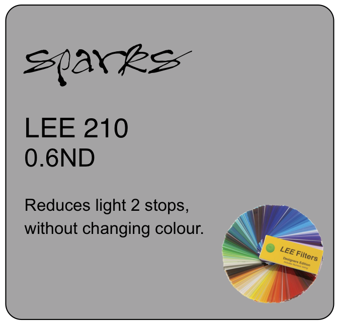 LEE Filters 211 0.9 Neutral Density Compact Roll - 0.6m Wide LEE Filters 211 0.9 Neutral Density Compact Roll - 0.6m Wide