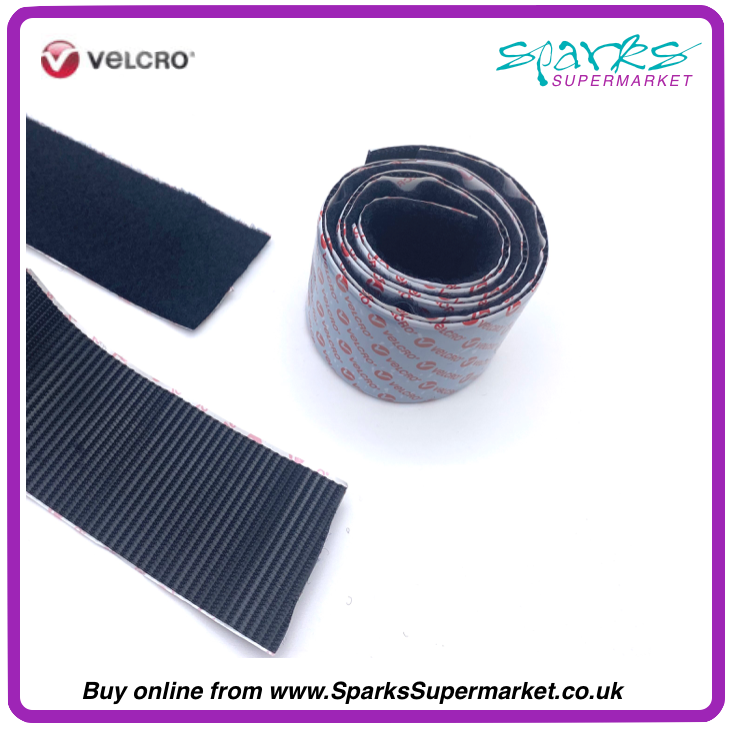 Velcro® Heavy Duty Stick On 50mm X 50Cm