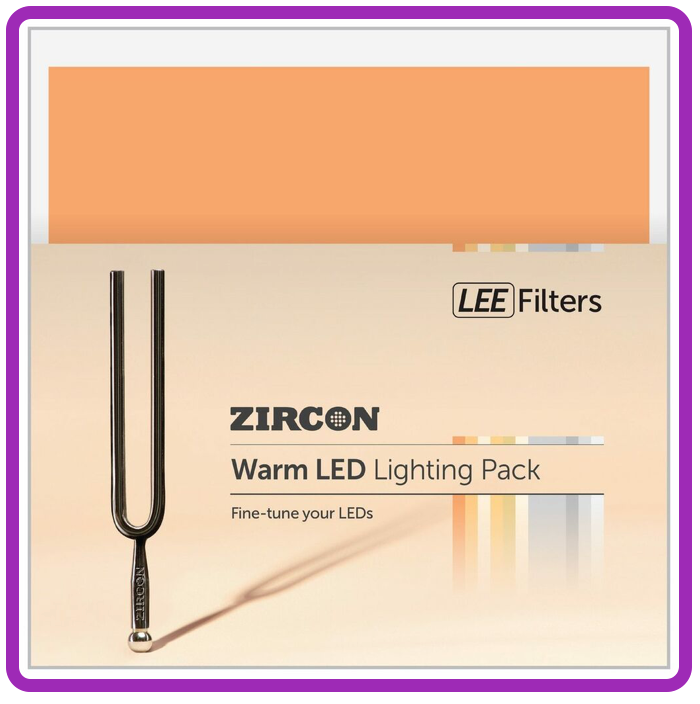 LEE ZIRCON Warm lighting pack To Warm Up White Leds Sparks