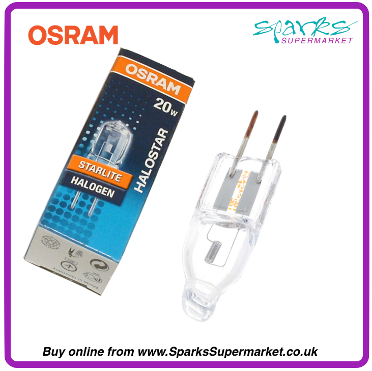 Osram Halostar Starlite 12V 20W G4 Halogen Lamp
