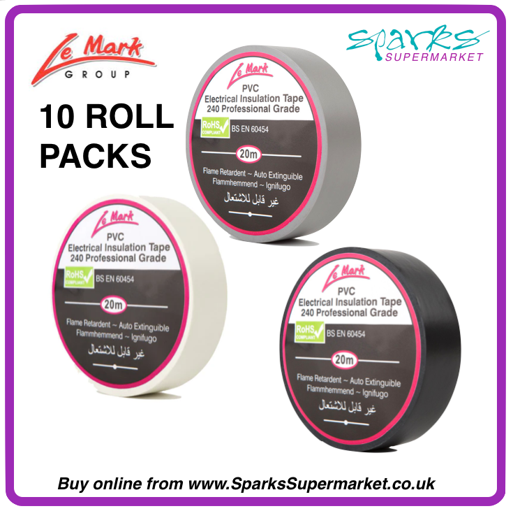 10 Roll Pack Lx Tape (19mm X 20m)