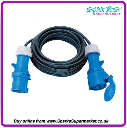 10m 16A  H07RN-F  Rubber Cable IP44