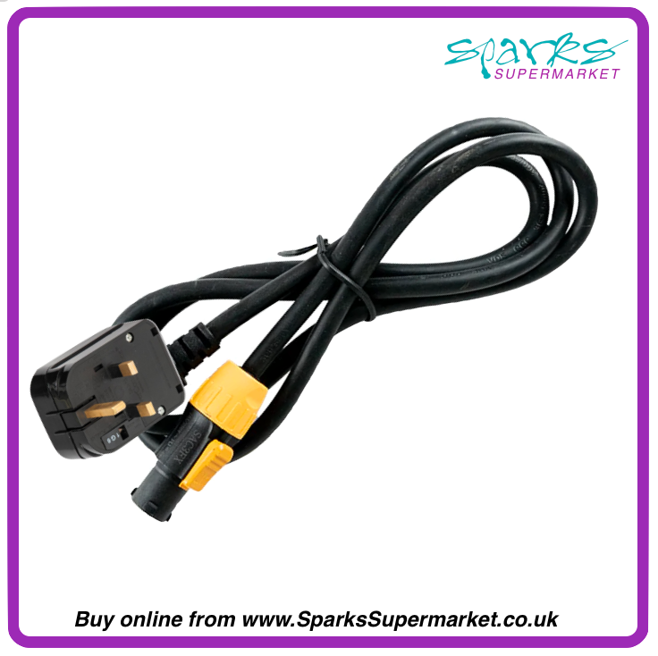 13A - SEETRONIC POWER TWIST TR1 LEAD 1.2M (TRUE 1) – Sparks Theatrical ...