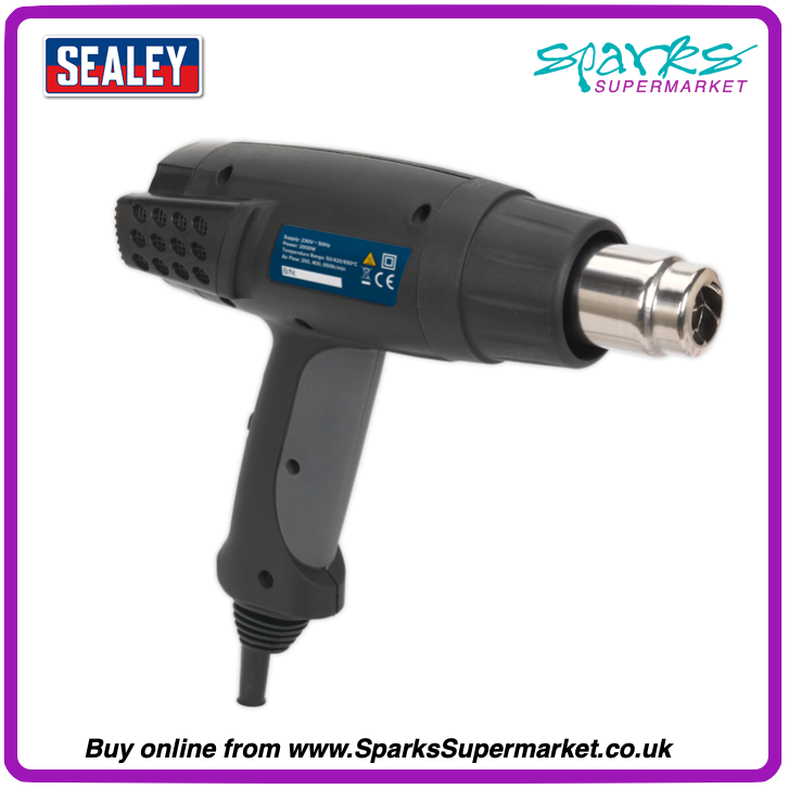 Sealey Premier 1800W 3-Speed Heat Gun