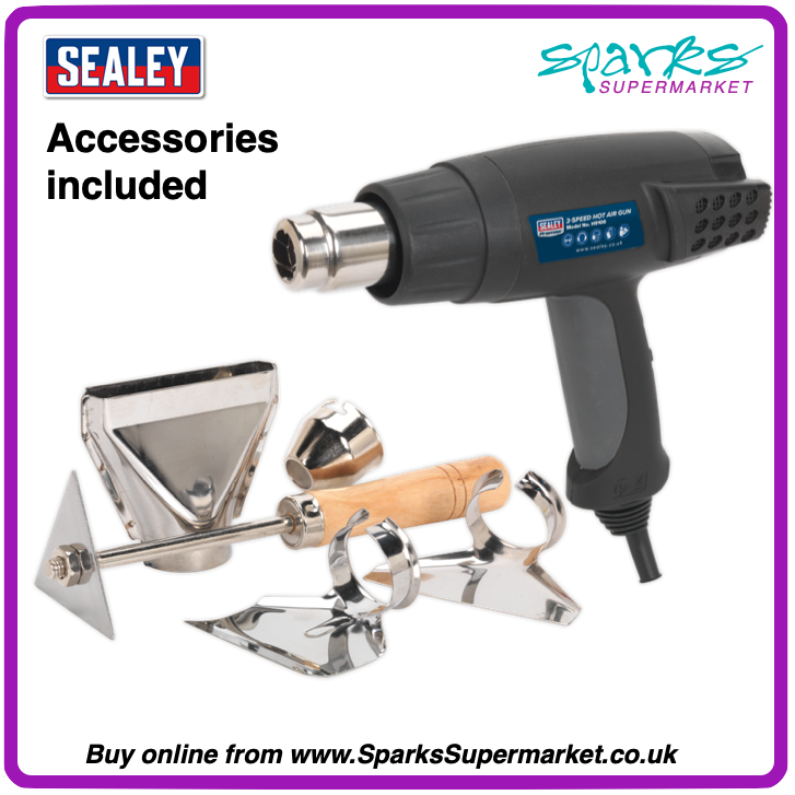 Sealey Premier 1800W 3-Speed Heat Gun