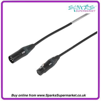 XLR 3-Pin Male XLR 3-Pin Female Neutrik XLR DMX Cable