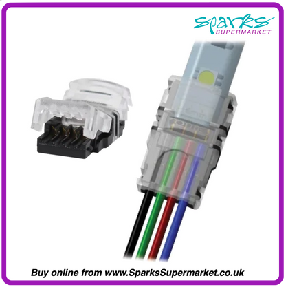 5M RGB+CW LED TAPE WITH POWER SUPPLY AND DMX DRIVER