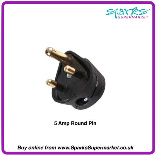 5A Round Pin Plug
