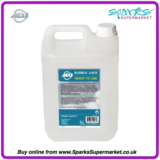 Bubble Fluid 5 Litres for Bubble Machines