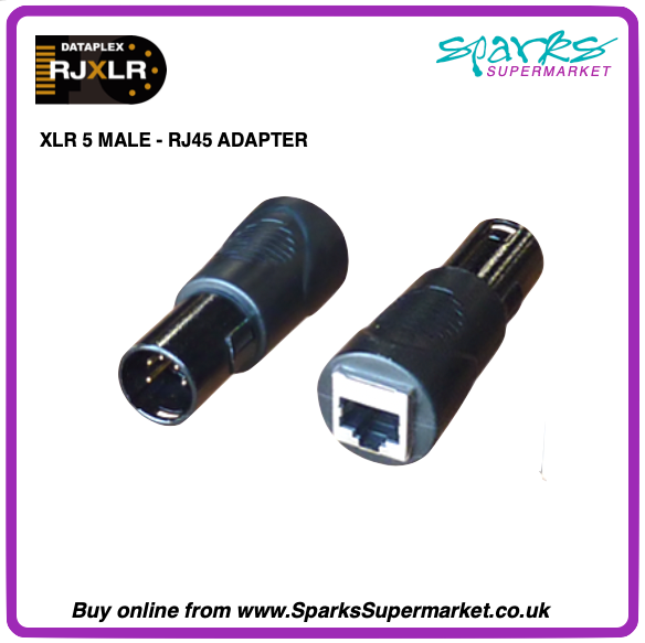 XLR5M TO RJ45 ADAPTER