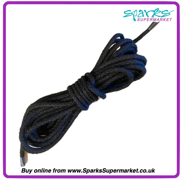 6mm - No.4 Black sash cord