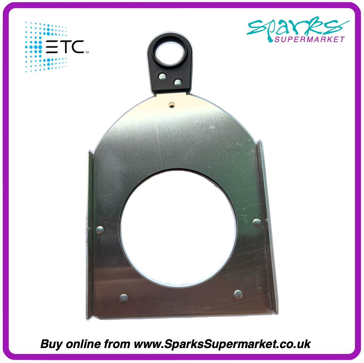 7060A1074-1 Source 4 CE -  'A' Size GLASS Gobo Holder for use in Iris Slot