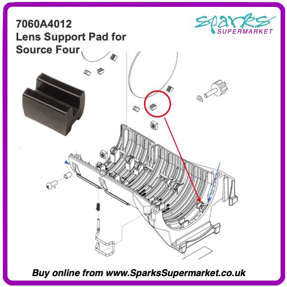 7060A4012 Rubber Lens Pad