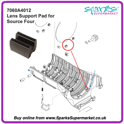 7060A4012 Rubber Lens Pad