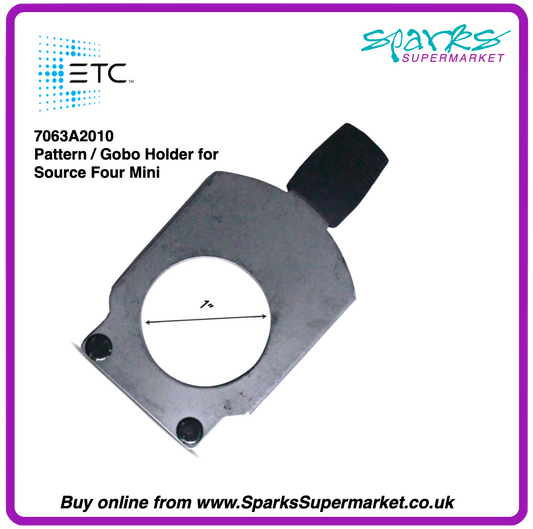 7063A2010 Pattern / gobo holder for Source Four Mini