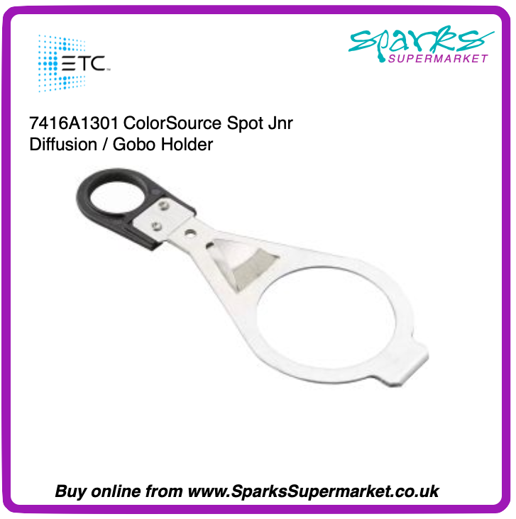 7416A1301	ColorSource Spot jr pattern/gobo holder