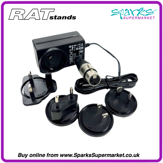 Trio4 Mains Adaptor – Euro, UK, AU & US Pins