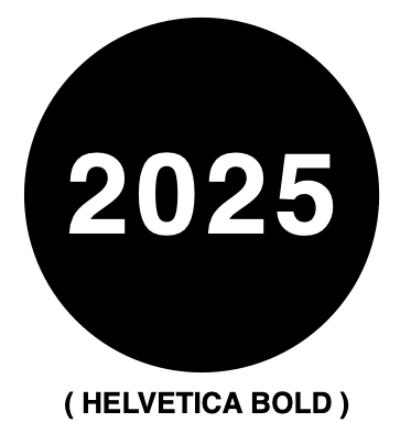 Rosco Gobo 78261	Helvetica Dates