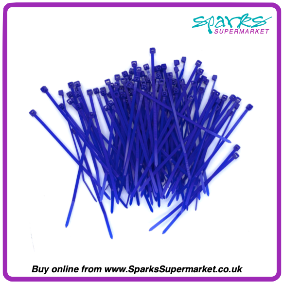 Colour Cable Ties 100 Pack - 2.5mm X 100mm