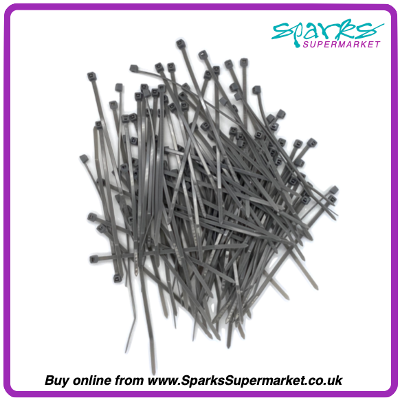 Colour Cable Ties 100 Pack - 2.5mm X 100mm