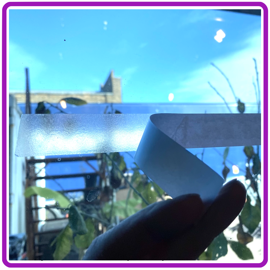 Clear Double-Sided Polypropylene Tape 25mm x 33m Roll