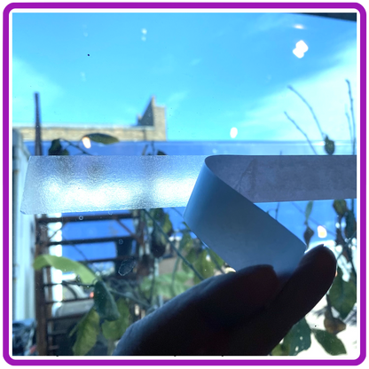 Clear Double-Sided Polypropylene Tape 25mm x 33m Roll