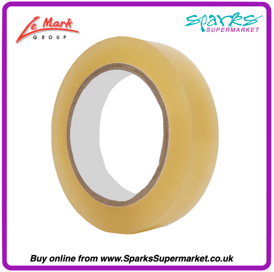 Clear PVC 25mm X 33m Dance Floor Tape