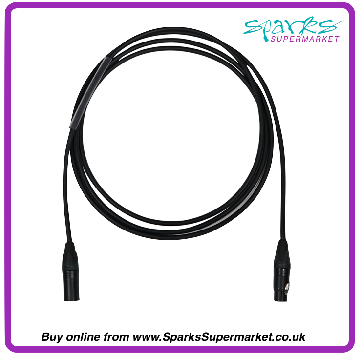 XLR 3-Pin Male XLR 3-Pin Female Neutrik XLR DMX Cable