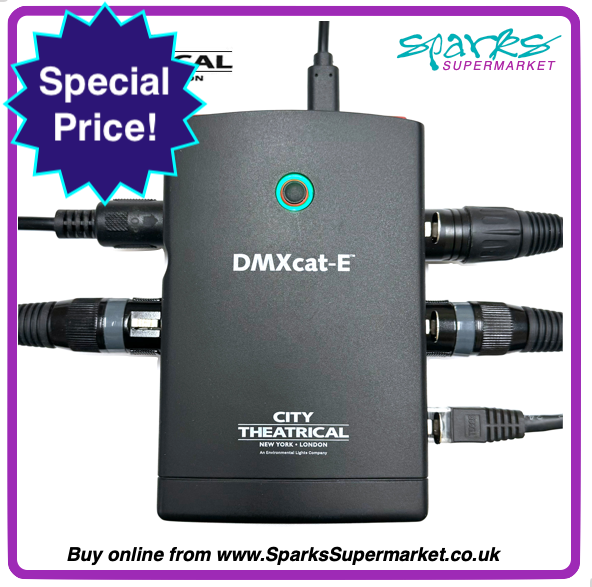 City Theatrical - DMXcat-E™ Multi Function Test Tool with Belt Pouch