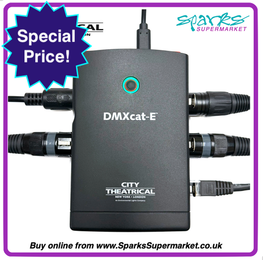 City Theatrical - DMXcat-E™ Multi Function Test Tool with Belt Pouch